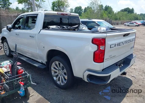 2020 Chevrolet Silverado 1500 4Wd Short Bed High Country из США, поврежденный, VIN 3GCUYHED5LG110661